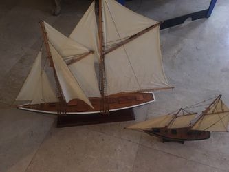 Beautiful sailing boats