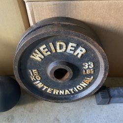 Pair Of 33# Olympic weights