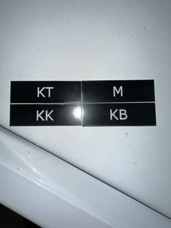 Electrical phenolic Labels