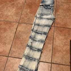-Denium Stacked Jeans -Size 30-stacked