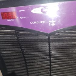 Coralife 1hp aquarium chiller