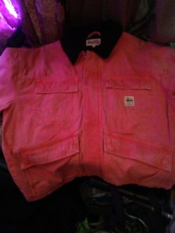 Stussy work gear salmon color size xl