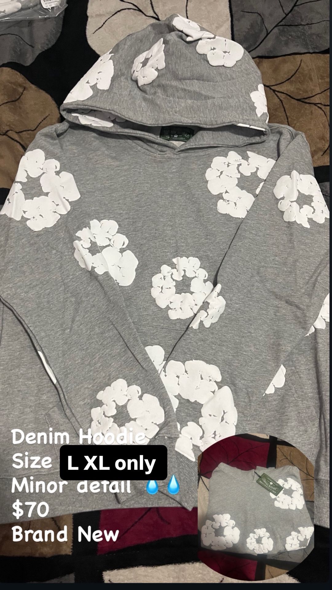 Deniem Tears Hoodie 