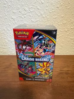 Pokemon : mega evolution Chaos Rising Booster Bundle