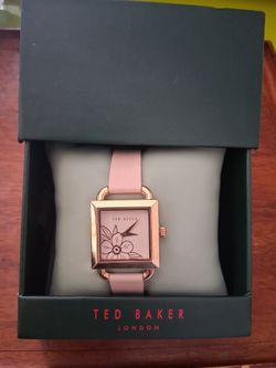 TED BAKER FLORAL  PINK WATCH