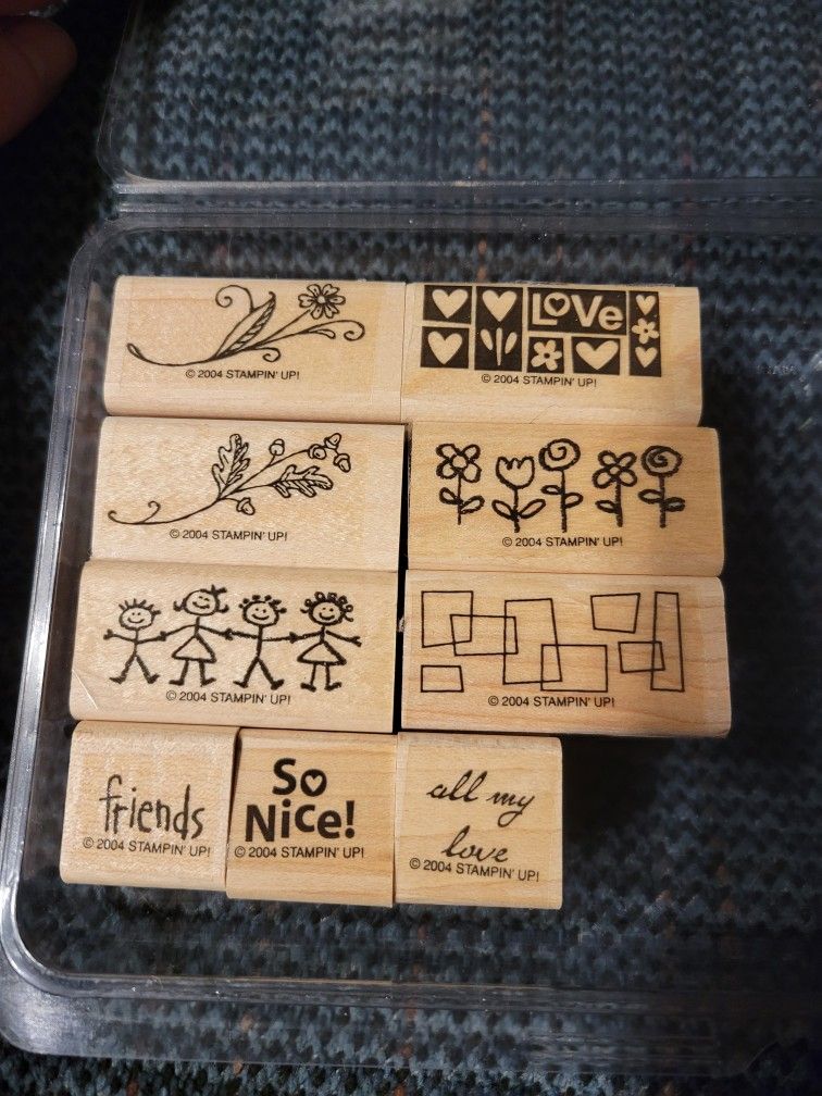 StampinUp Smorgasborders Rubber Stamp Set