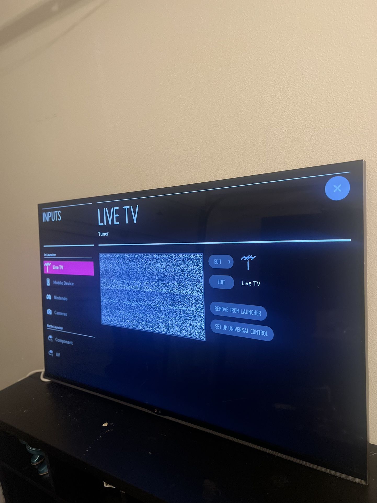 50” LG SmartTv
