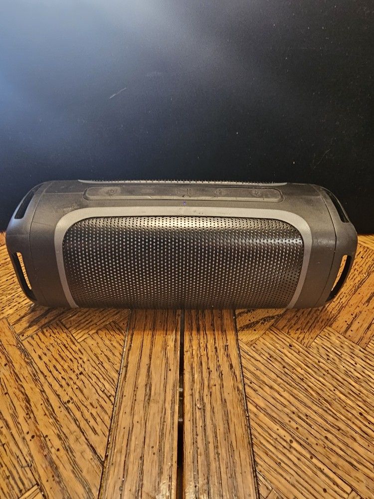 Blackweb Rugged Portable Bluetooth Speaker with Built-In Speakerphone - Black 