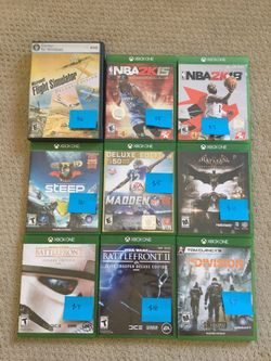 Xbox one- games