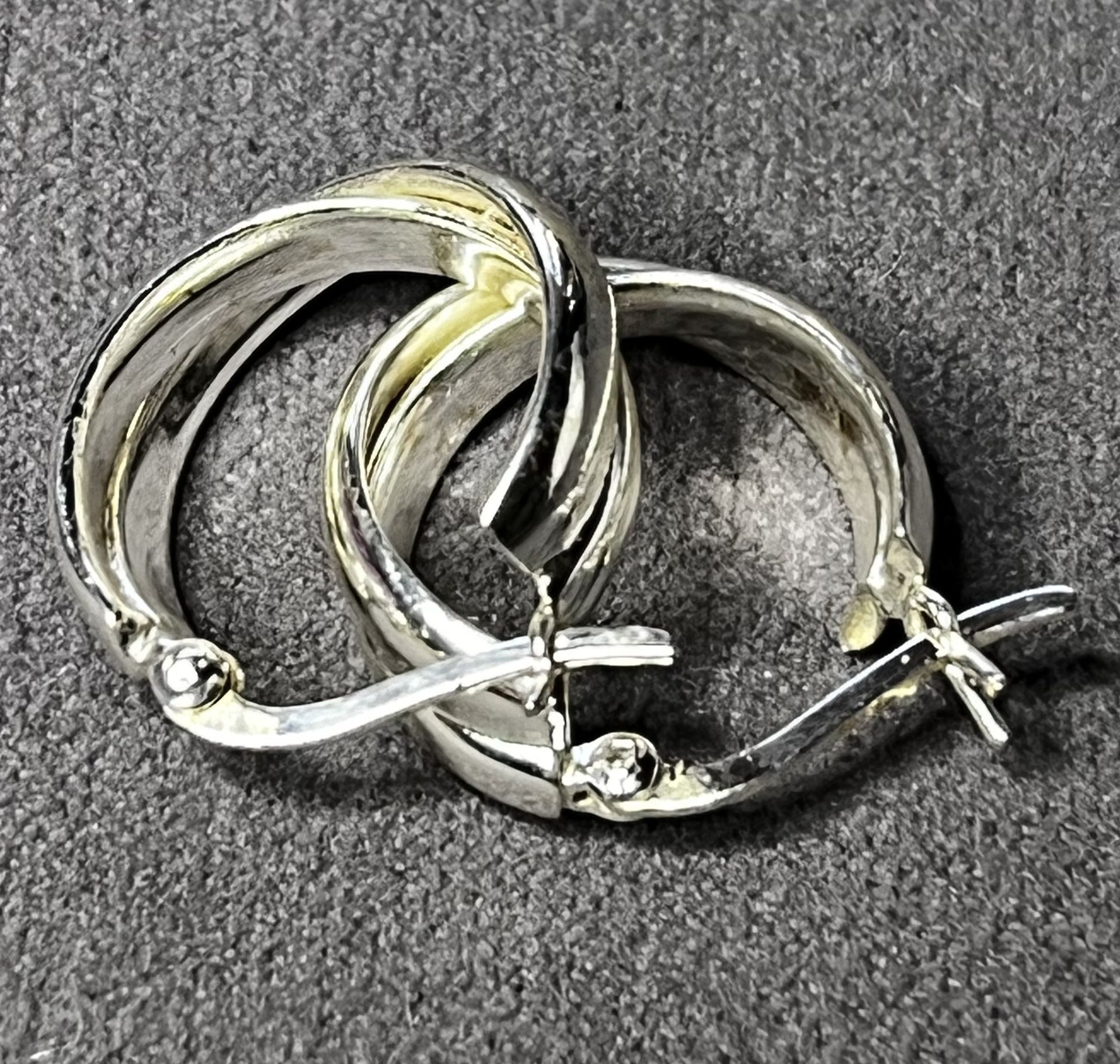 Silver Hoop Earrings