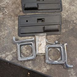 Square Body Door Panels, Headlight Bezels