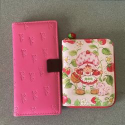 Strawberry Shortcake and Barbie Wallet Bundle