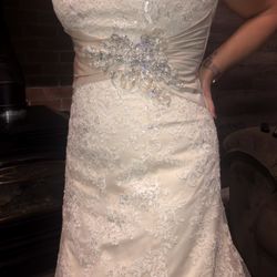 Strapless Wedding dress