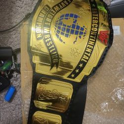 WWF Replica Intercontinental Heavyweight Wrestling Championship Belt 2mm