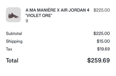 AMM4 Jordan 4 Nike