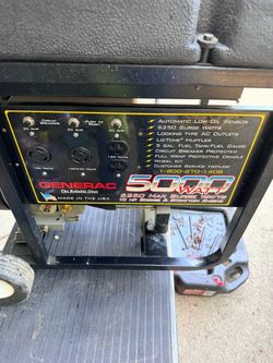 Generac 5000/6250 Generator