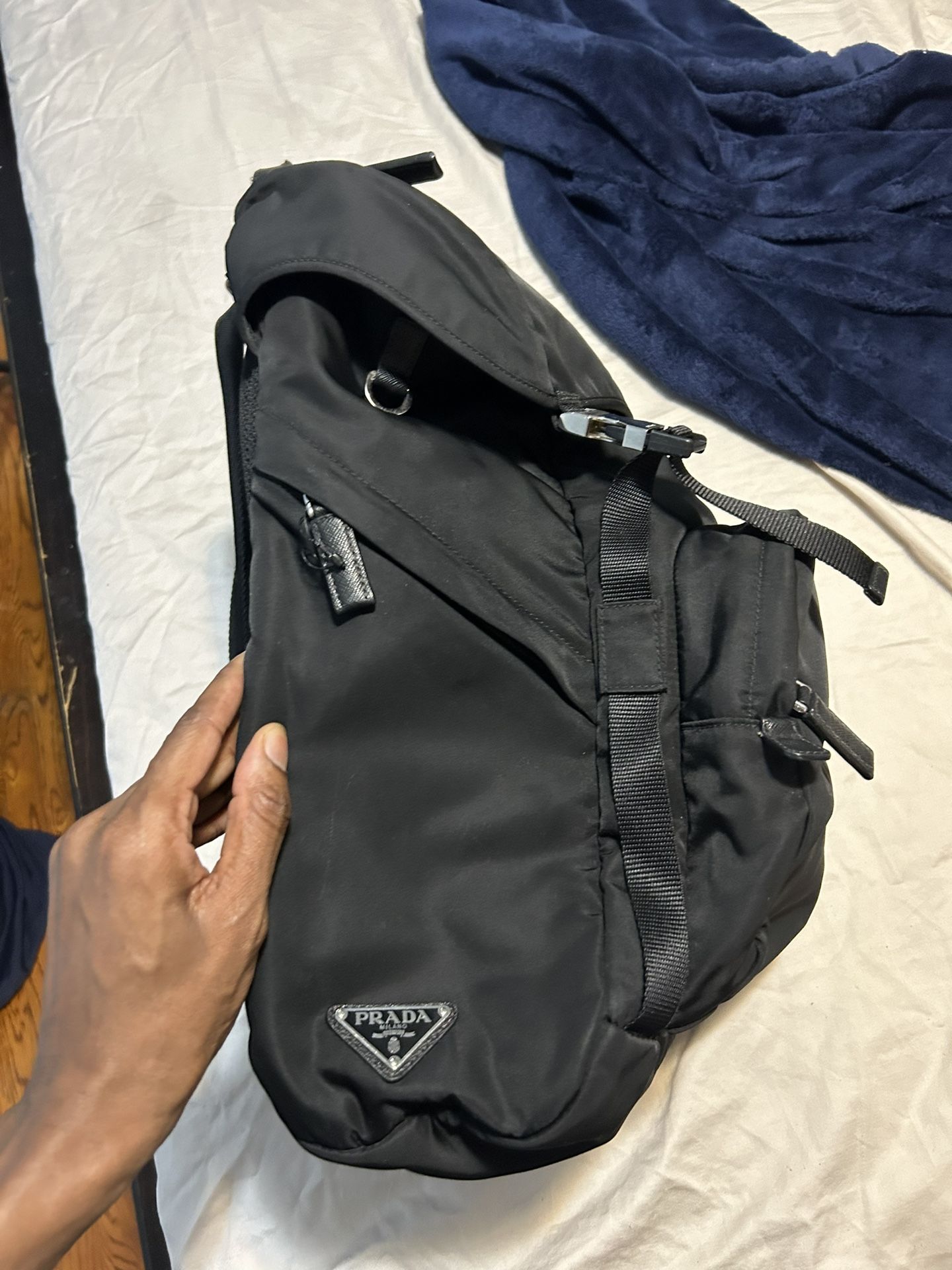 Prada Bag W Logo On Side