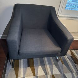 Gray Arm Chair
