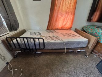 Hospital Bed with new mattress