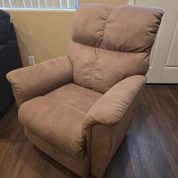 Single Recliner With Ottoman