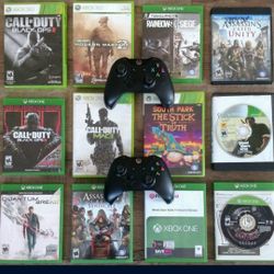 Xbox 360/xbox One Games And Controllers