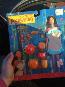 Pocahontas Barbie Doll Accessory Set