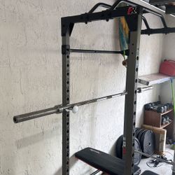 Squat Rack With All Accessories  
