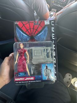 2002 original spider man toy Mary Jane breakaway balcony