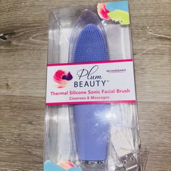 Thermal Silicone Facial Brush And Cleanser 