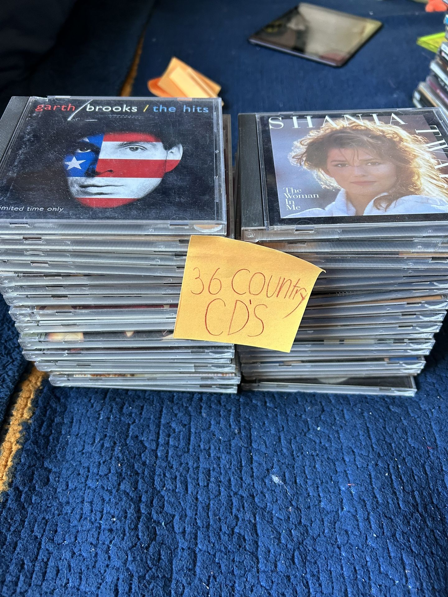 36 CD’s Various Country artists