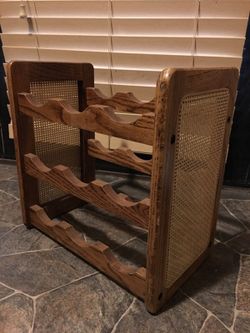 Wine Rack. Holds 9 Bottles