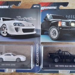 MAJORETTE '95 TOYOTA SUPRA & '85 HILUX SR5 TRUCK $15 EACH 