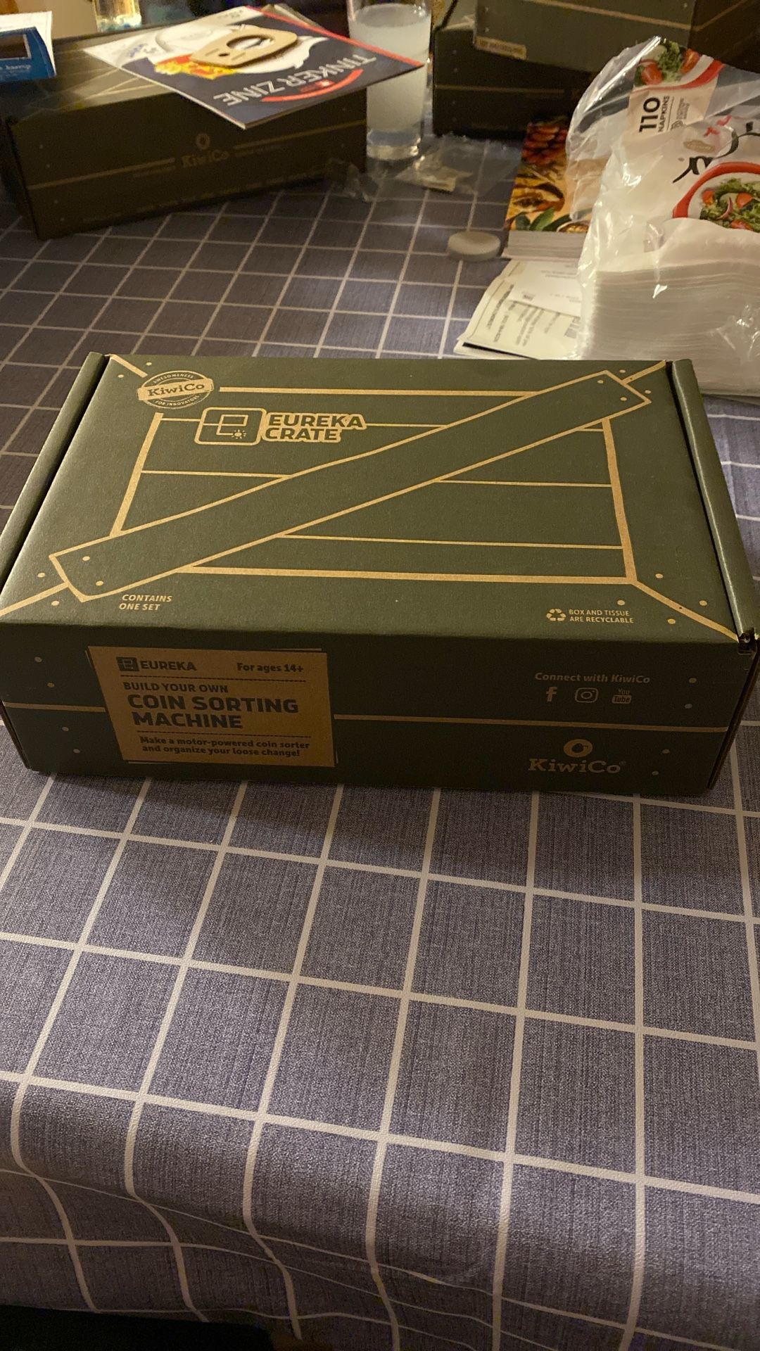 Eureka Crate Coin Sorting Machine