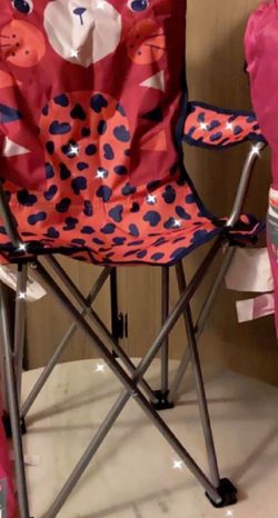 Brand New Youth Chairs W/ Cup Holder And A Bag With A Carry On Strap