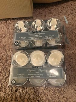 2 - 6 pc Ashland Flameless Votive Tealight