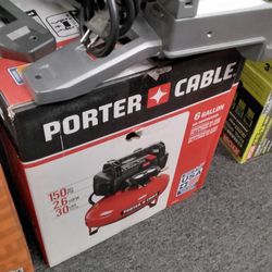 PORTER ◇ CABLE 6 GALLON AIR COMPRESSOR