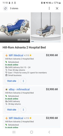 Hill Rom Hospital Bed 