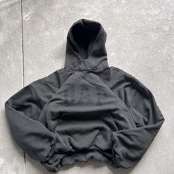 yeezy gap dove hoodie washed black medium