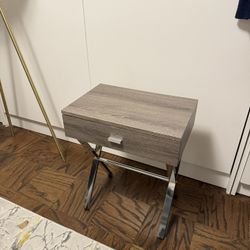 Modern Wooden End Table