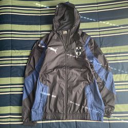 NEW PUMA LIGA MX Men’s Monterey CF Anthem Woven Jacket SZ L NWT