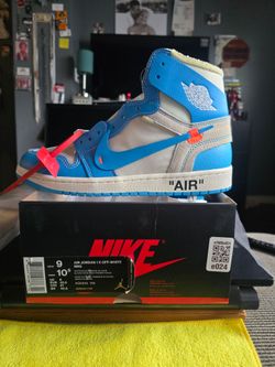 2018 Off-White X Air Jordan 1 Retro High OG UNC