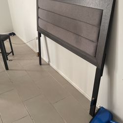 Queen Size Head Board & Mattress