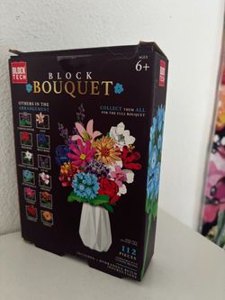 Hydrangea Block Bouquet Building Set