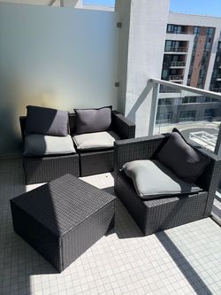 Patio set 4pcs