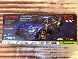 Rlaarlo XTS-S10 1/10 4WD Carbon Fiber Brushless RC Rally Car — BRAND NEW / NEVER USED