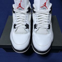 Jordan 4 Retro OG White Cement 2025 Size 12