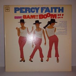 Vintage Percy Faith & His Orchestra Bim! Bam!! Boom!!! CL-2529 Columbia LP Album