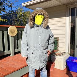 2XL Seafoam Green Ladies Winter Coat 