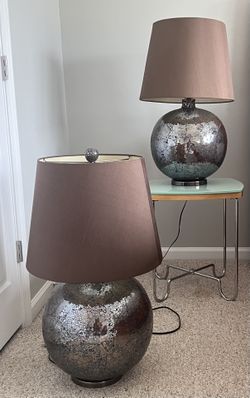 Two Nightstand Lamps 