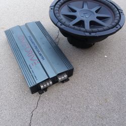 Amplifier And Subwoofer Setup